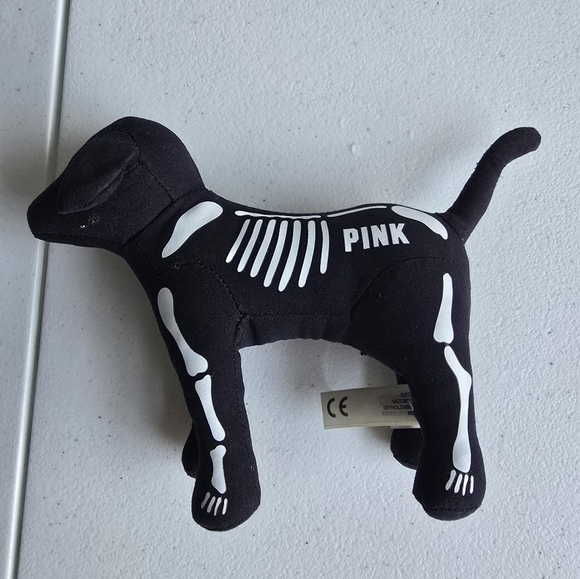 Victoria’s Secret VS PINK Mini Dog Skeleton Puppy Pure Black Collectible - Picture 7 of 7